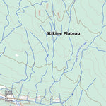 Tsenaglode Lake, BC (104J01 Toporama)