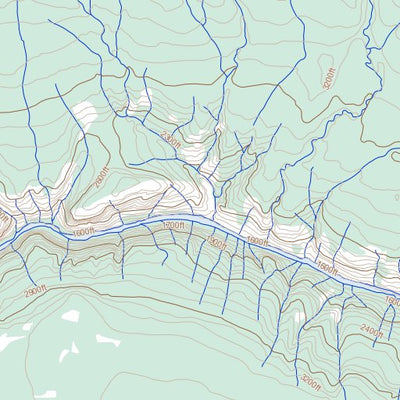 Tsenaglode Lake, BC (104J01 Toporama)