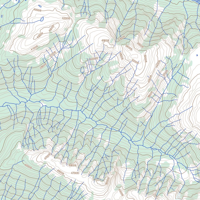 Observatory Inlet, BC (103P05 Toporama) Map by Natural Resources Canada ...