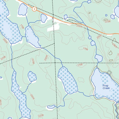 Nerejo Lake, NT (106M08 Toporama)