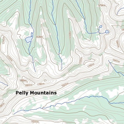 Sleep Creek, YT (105F07 Toporama)