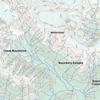 Unuk River, BC (104B07 Toporama)