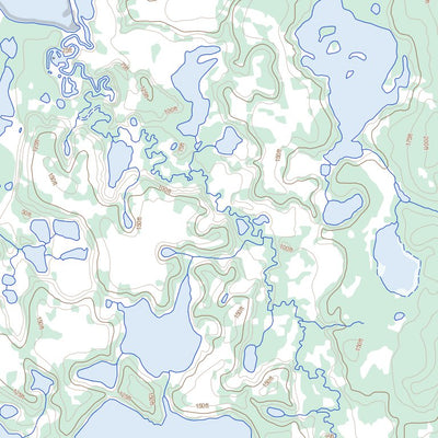 Old Man Lake (107B16 Toporama)