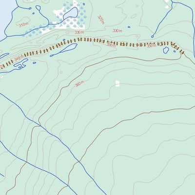 Paeenfee Lake, NT (095O02 Toporama)