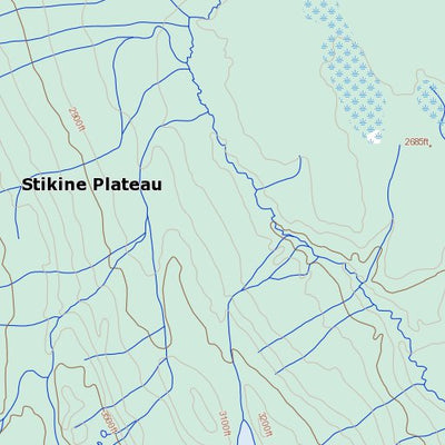 Little Tuya River, BC (104J07 Toporama)