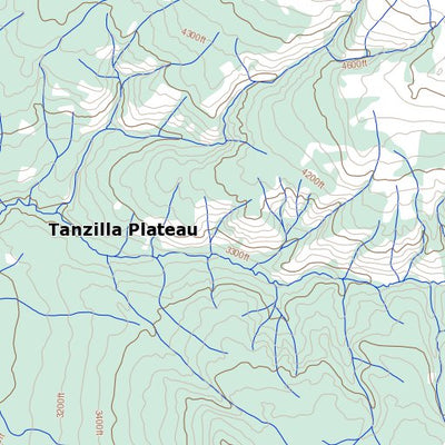 Little Tuya River, BC (104J07 Toporama)