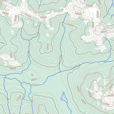 Wolf Canyon, YT (105J08 Toporama)