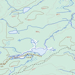 Old Faddy Lake, BC (104P14 Toporama)