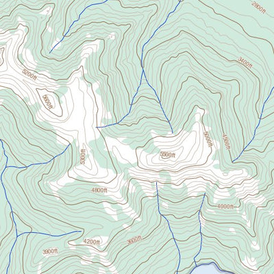 Tiny Island Lake, YT (105M16 Toporama)