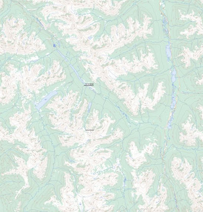 Pony Creek, YT (105F11 Toporama)