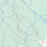 Twopete Mountain, YT (105K12 Toporama)