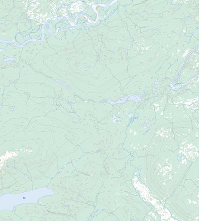 Canoe Creek, YT (105M08 Toporama)