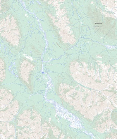 Quartet Lakes (106E01 Toporama)