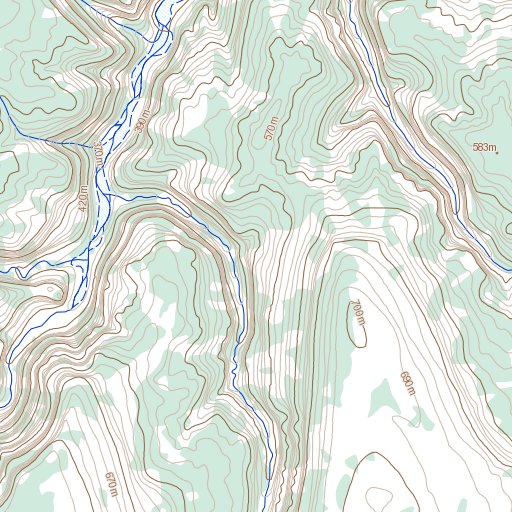 Yellow Hills, NT (106G10 Toporama) Map by Natural Resources Canada ...