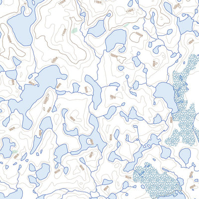 Binamé Lake, NT (097C01 Toporama)