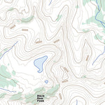 Woodburn Lake, YT (105M04 Toporama)