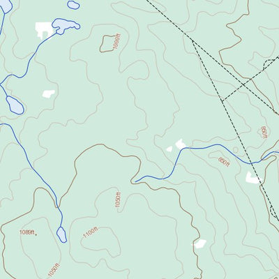 Wood Bridge Lake (106N16 Toporama)
