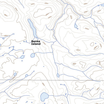 Capron Lake, NT (097H13 Toporama)