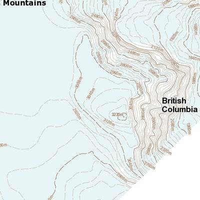 Mount Root, BC (114I14 Toporama)