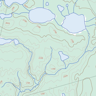 Attoe Lake, NT (106N06 Toporama)