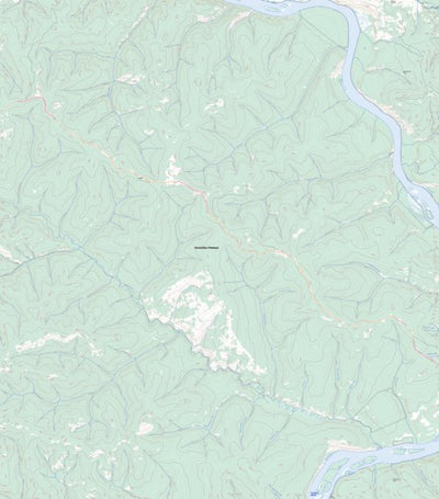 Swede Creek, YT (116B04 Toporama)