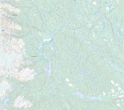 Paw Lake, BC (103P14 Toporama)