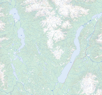 Kinaskan Lake, BC (104G09 Toporama)