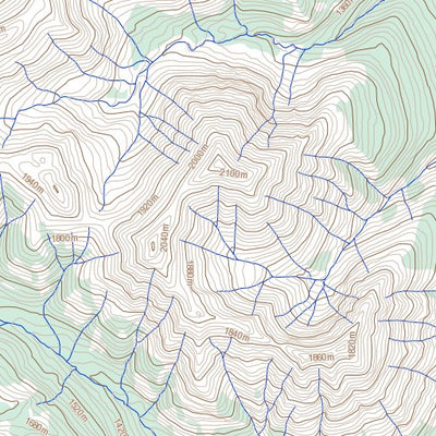 Four Brothers Range, BC (104I16 Toporama)