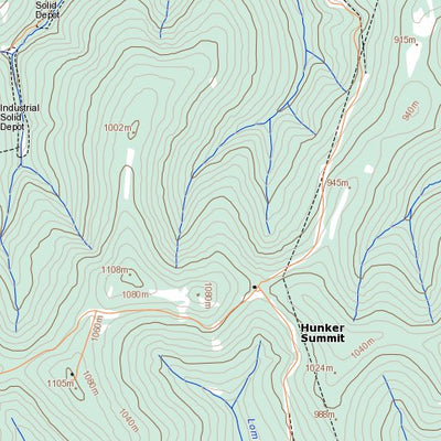 Flat Creek (115O15 Toporama)