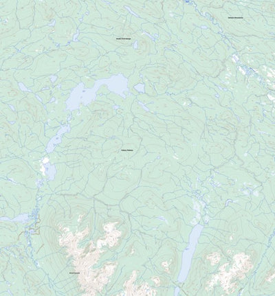 Laforce Lake, YT (105K09 Toporama)