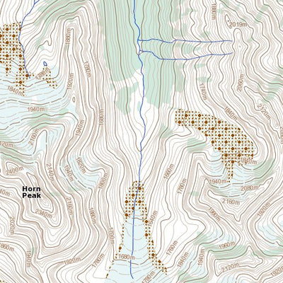 Arrowhead Lake, YT (105O11 Toporama)