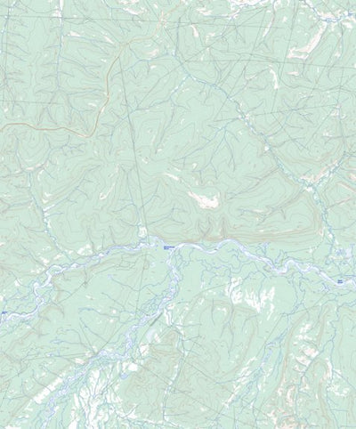 Enterprise Creek, YT (116H14 Toporama)