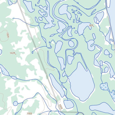 Gossage River, NT (106J16 Toporama)