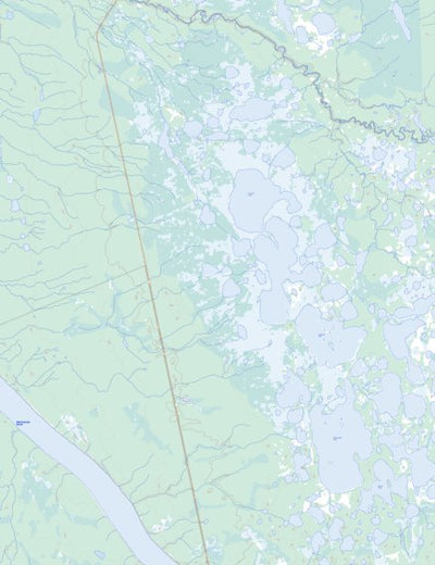 Tundra Lake, NT (106N12 Toporama)