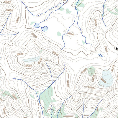 Mush Lake, YT (115A06 Toporama)