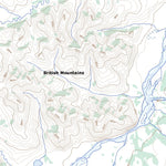 Muskeg Creek, YT (117B16 Toporama)