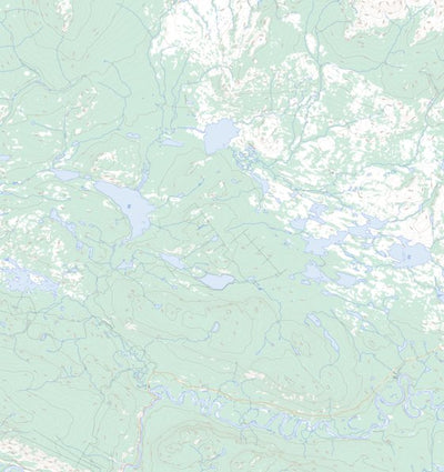 Tenas Creek, YT (105K01 Toporama)