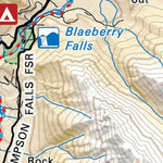 CRCR12 Blaeberry - Canadian Rockies Topo