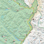 CRCR25 Brazeau Lake - Canadian Rockies Topo