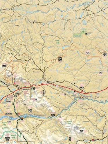 CRCR27 Nordegg - Canadian Rockies Topo