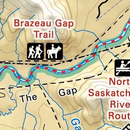 CRCR27 Nordegg - Canadian Rockies Topo