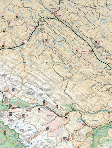 CRCR32 Coalspur - Canadian Rockies Topo