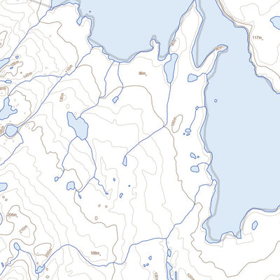 Barrow Lake, NU (057A07 Toporama)