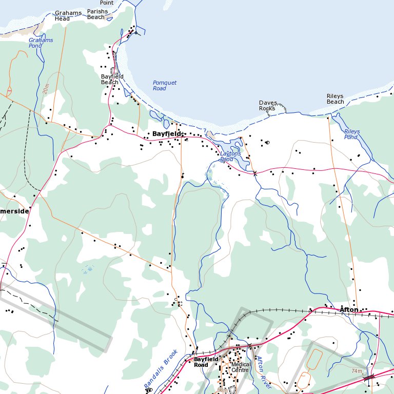 Antigonish, NS (011F12 Toporama) Map by Natural Resources Canada