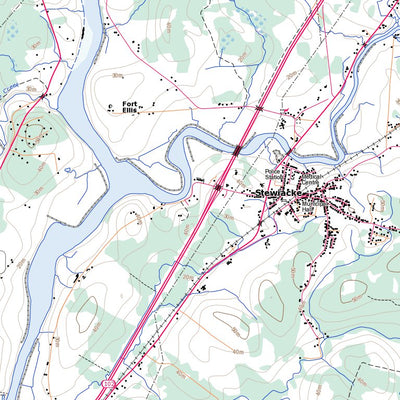 Shubenacadie, NS (011E03 Toporama)