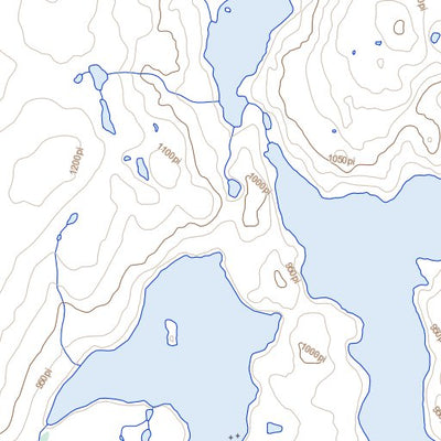 Lac Latourette, QC (025D15 Toporama)