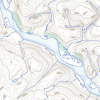 Lac Qamanialuk, QC (025D05 Toporama)
