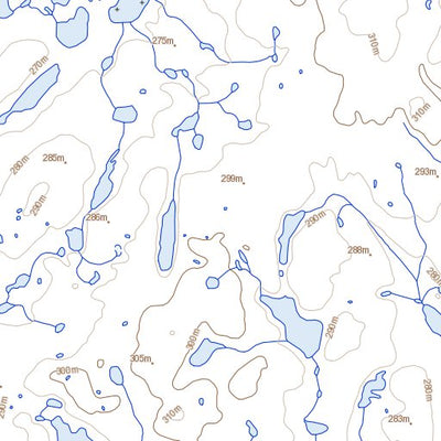 Lac Luiller, QC (025D06 Toporama)