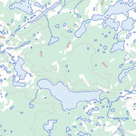 Lac Hérault, QC (024L07 Toporama)