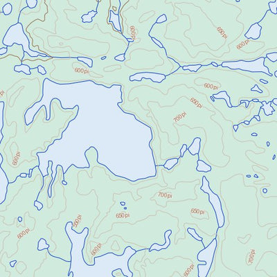 Lac De Thury, QC (024M15 Toporama)